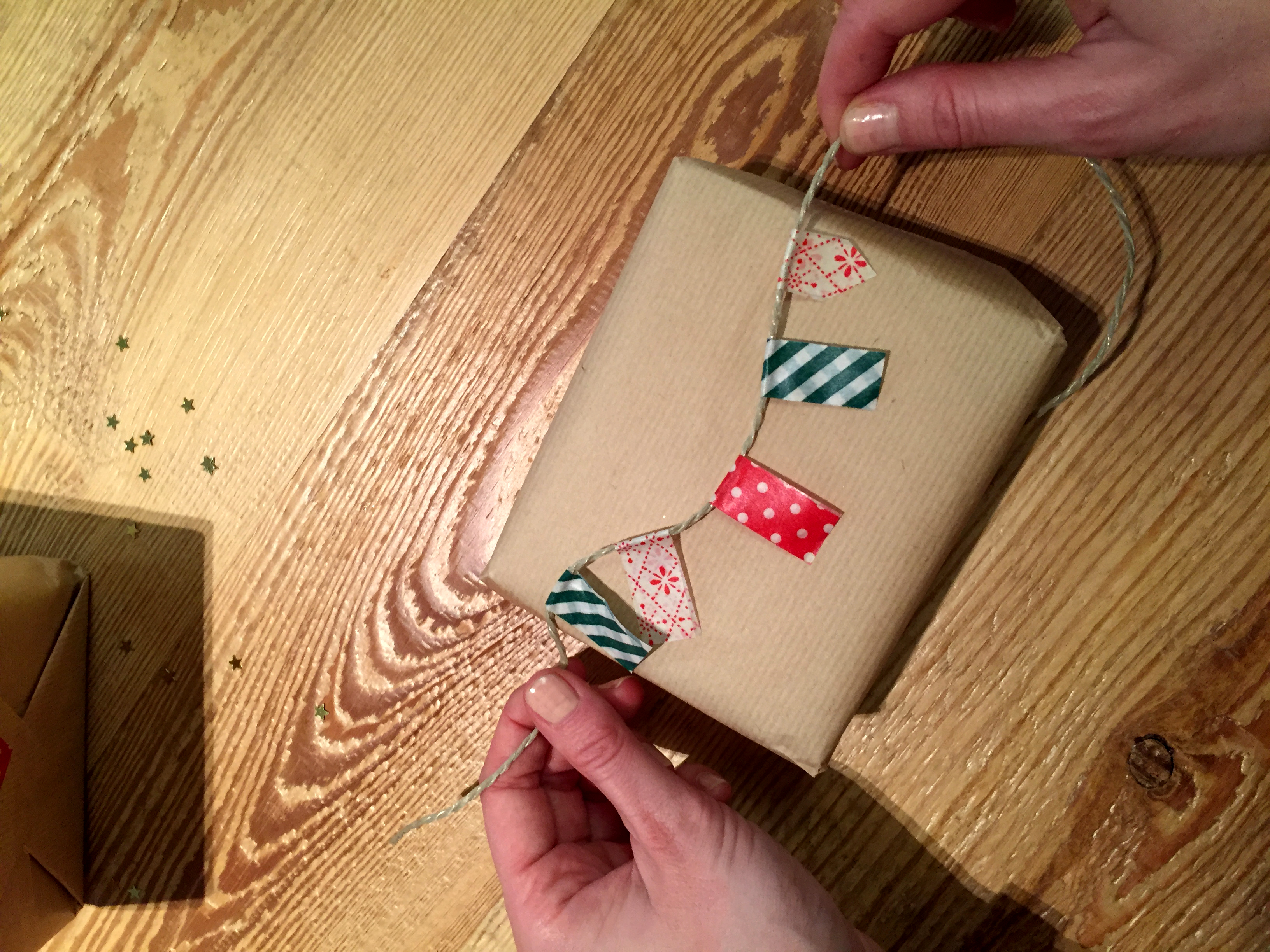 Washi-Tape-Girlande