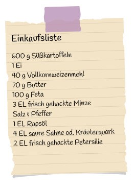 Einkaufsliste Puffer