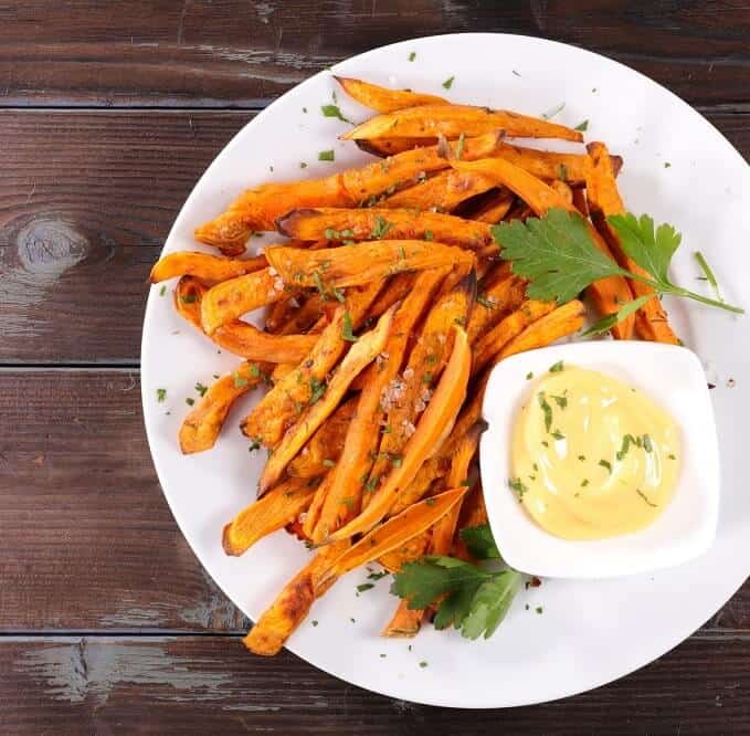 süßkartoffel rezepte pommes