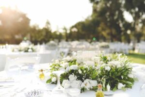 Tischdeko Hochzeit