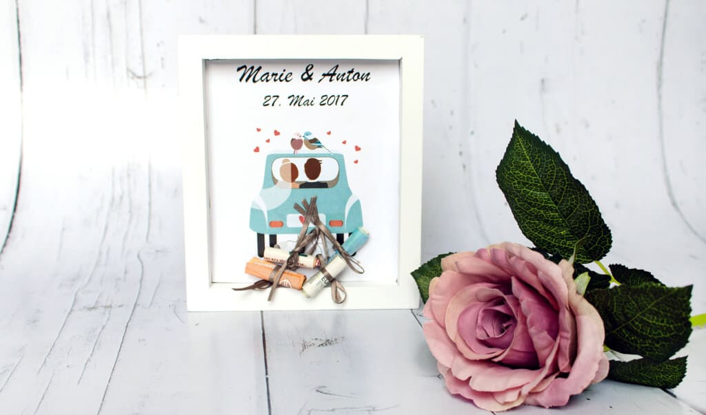 Geldgeschenke zur Hochzeit: Unsere Ideen
