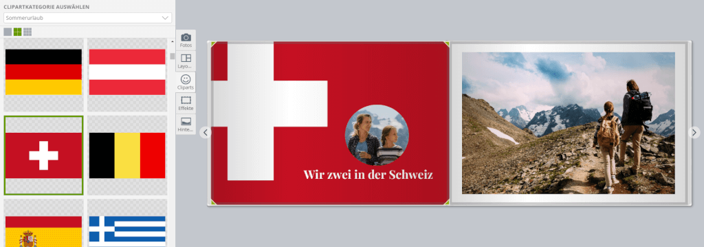 Gestaltungsideen Fotobuch Urlaub