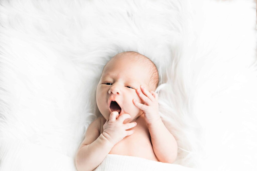 Babykarten mit Foto