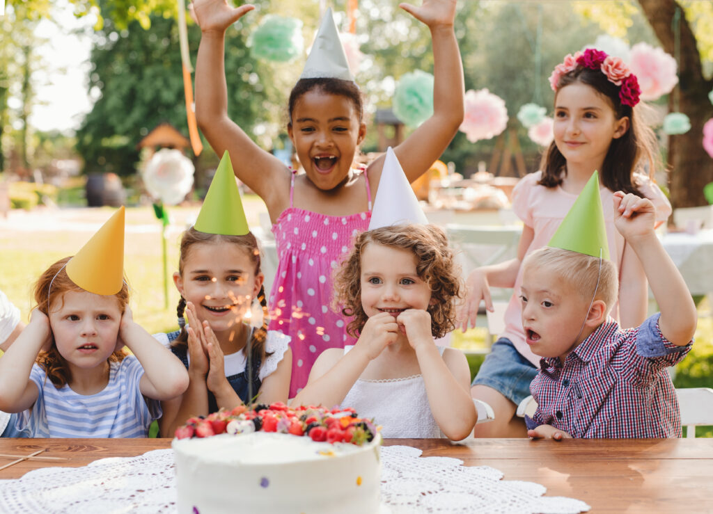 Kindergruppe feiert Kindergeburtstag