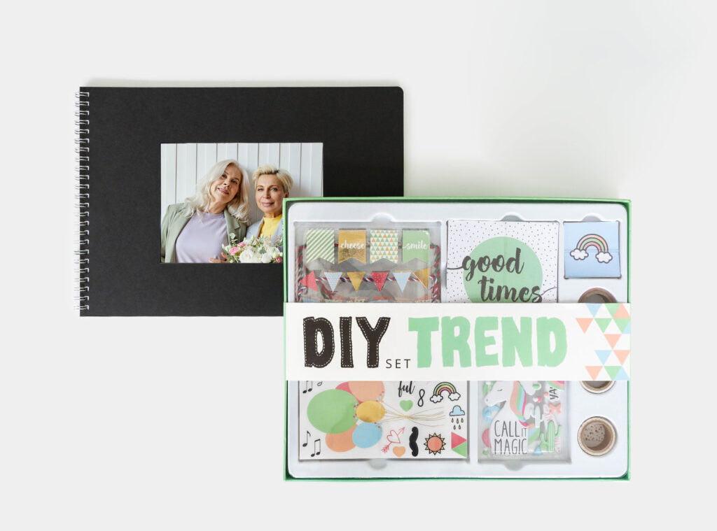 Scrapbook als Freundebuch gestalten