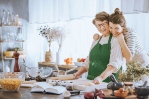 Muttertag Ideen: Essen kochen