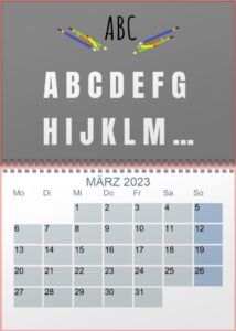 Klappkalender für Kinder