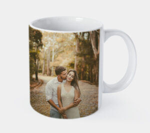 Personalisierte Geschenke zum Valentinstag: Panorama-Fototasse 