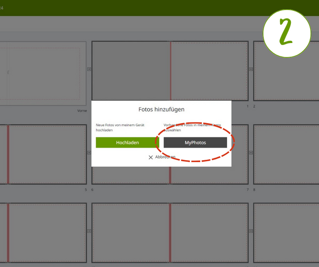 Fotobuch in unter einer Stunde erstellen: Schritt 2