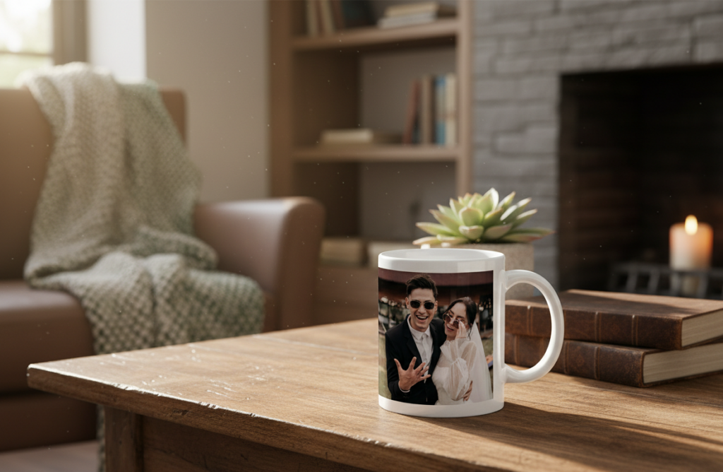 Personalisierte Geschenke zum Valentinstag: Fototasse