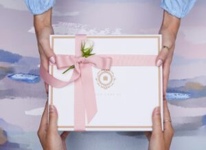Fotobuch verpacken: Geschenkbox