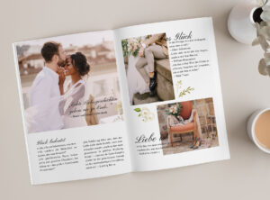 Fotobuch Hochzeit: Fotoheft im A4-Format