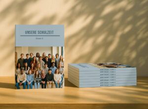 Schulabschlussbuch in A4