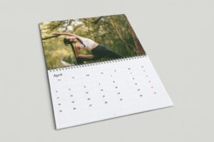 Achtsamkeitskalender selber machen als Tischkalender