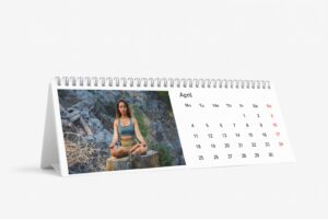 Achtsamkeitskalender selber machen als Tischkalender