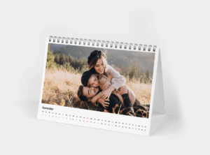 Tischkalender 2026 im Querformat A5