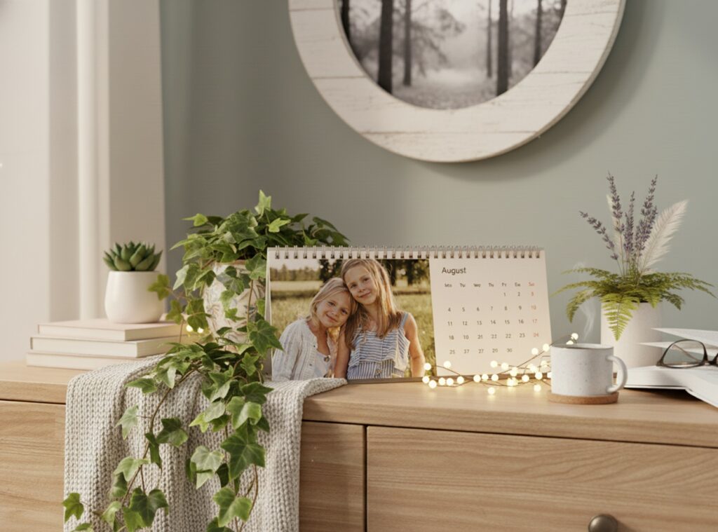 Tischkalender 2026 selber machen: So einfach geht's